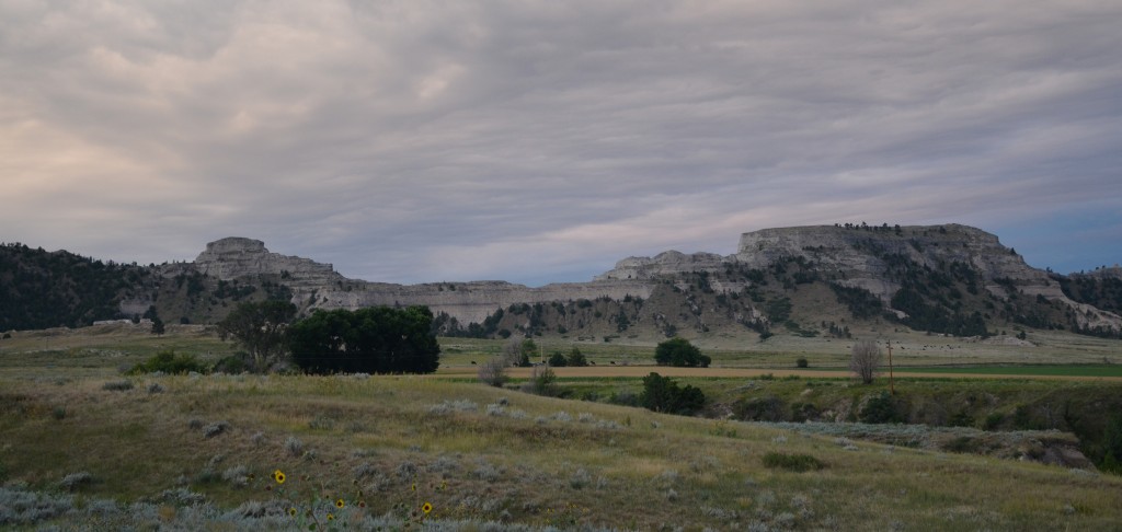 Morning at the Scotts Bluff National Monument.
